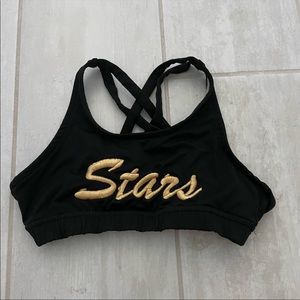 world cup shooting stars traditional sports bra